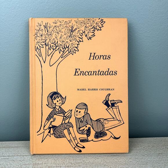 Vintage 60's Spanish Textbook Horas Encantadas Mabel Harris Coughran Text Book - Picture 2 of 8